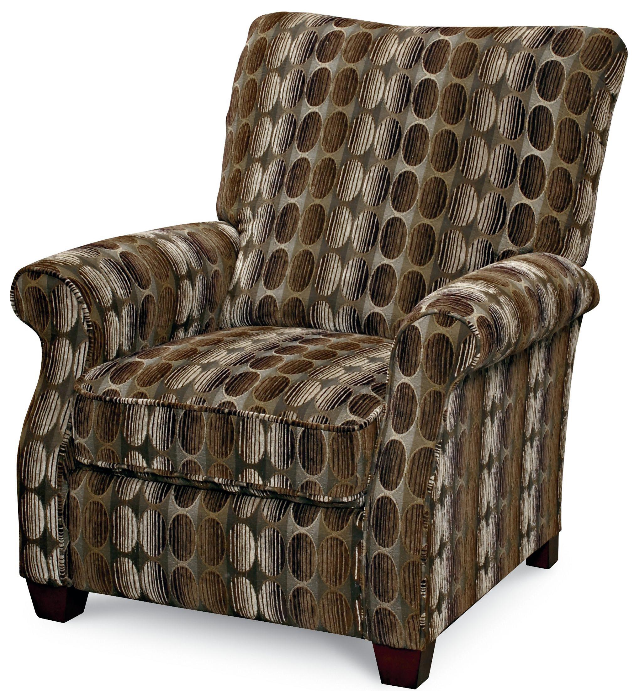 Lane Low Leg Recliners Casual Jill Loleg Recliner with Rolled Arms and